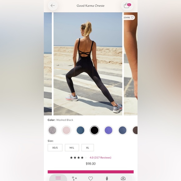 FP Movement by Free People Good Karma Onesie - Picture 7 of 7